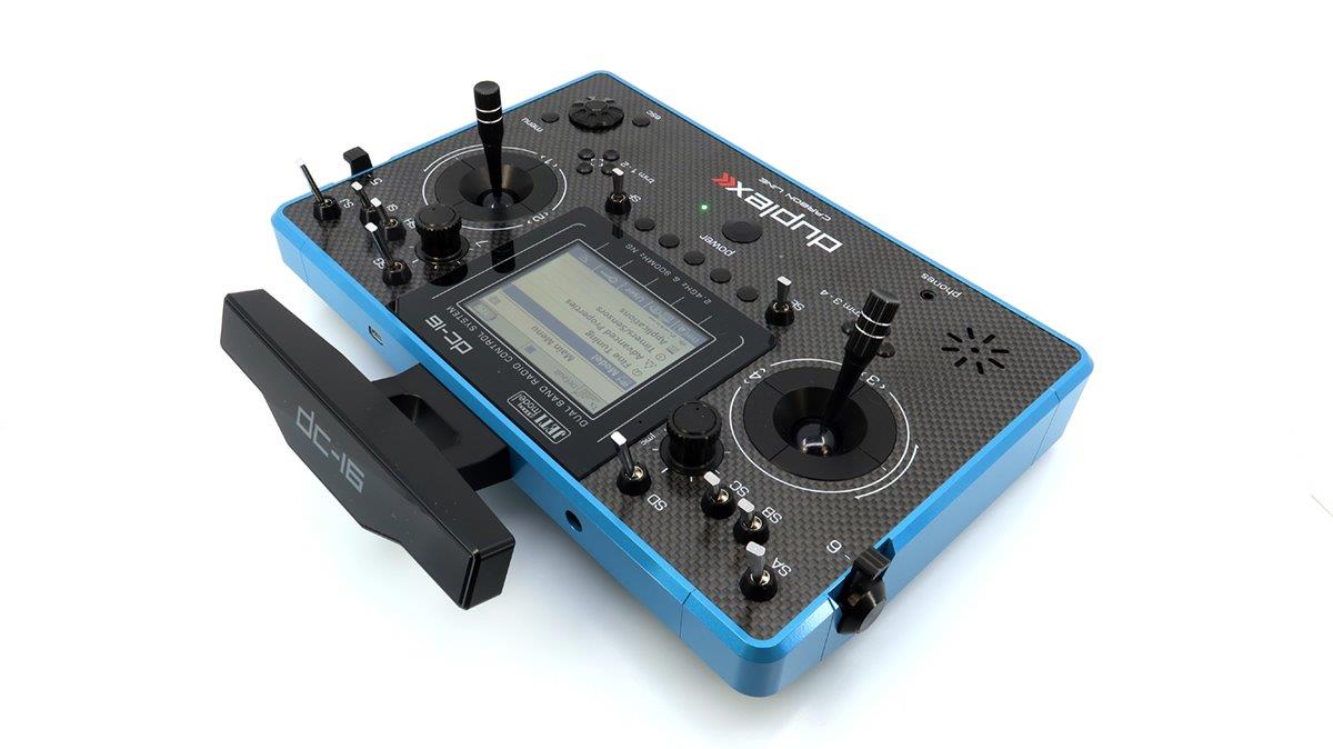 Transmitter Duplex DC-16 II.- Carbon Line Blue lacquered - 6