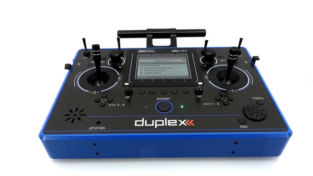 JETI TransmitterDuplex DC-14 II. - Blue