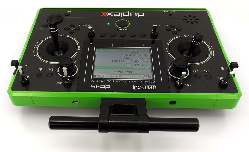 JETI Transmitter Duplex DC-14 II. - Green - 4