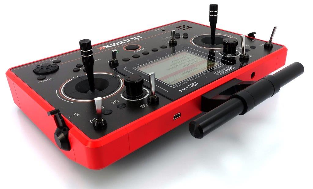 JETI Transmitter Duplex DC-14 II. - Red - 3