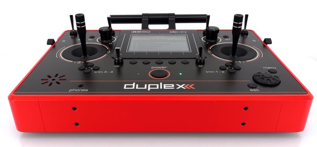 JETI Transmitter Duplex DC-14 II. - Red