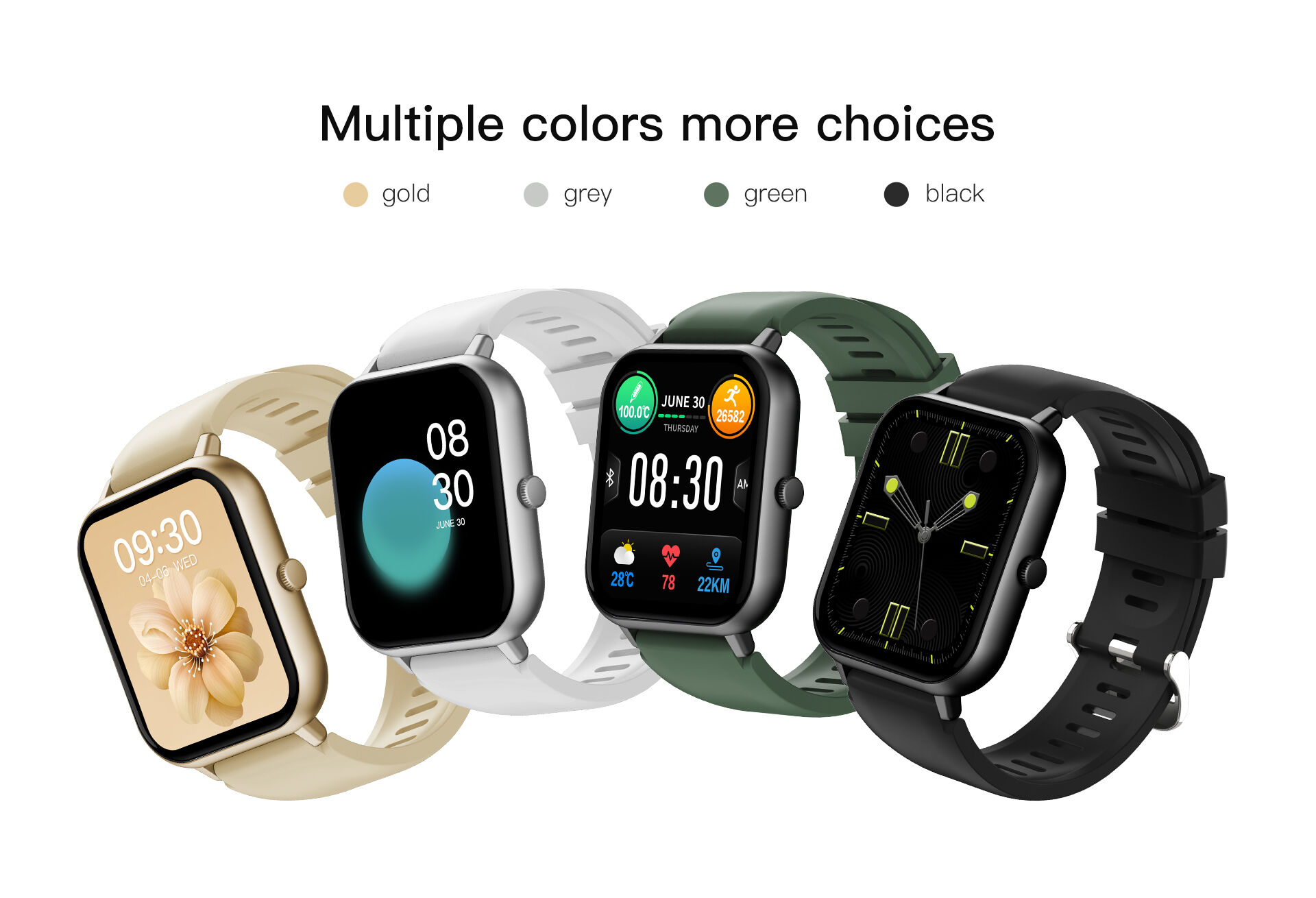 Philippe Palmer Smart Watch LP43 Pro Gold - 15