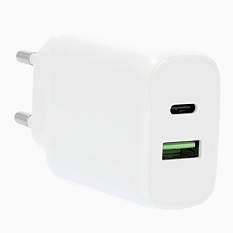 Gear Laddare 220V 1xUSB-C + 1xUSB-A PD/PPS 25W