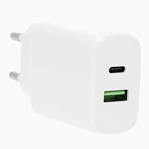 Gear Laddare 220V 1xUSB-C + 1xUSB-A PD/PPS 25W