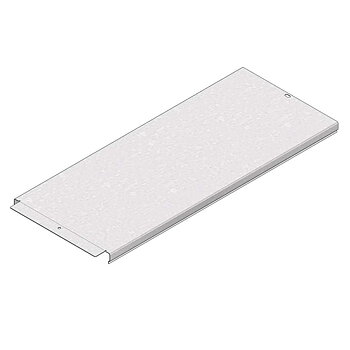 TRAYCO Lid for cable trays/ wire trays W200mm Sendzimir galvanized - 2m length