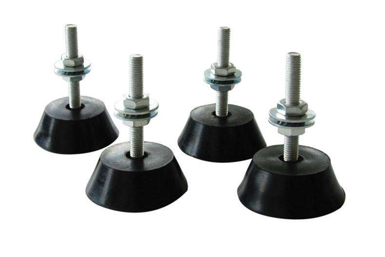 Vibration damper Feet M8 4-pack