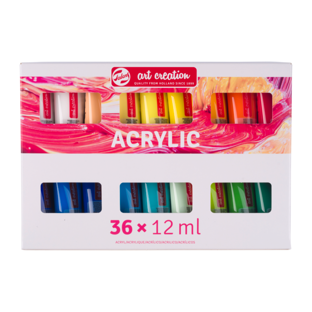 Talens Art Creation Acrylic Colour Set 36 x 12 ml - 8