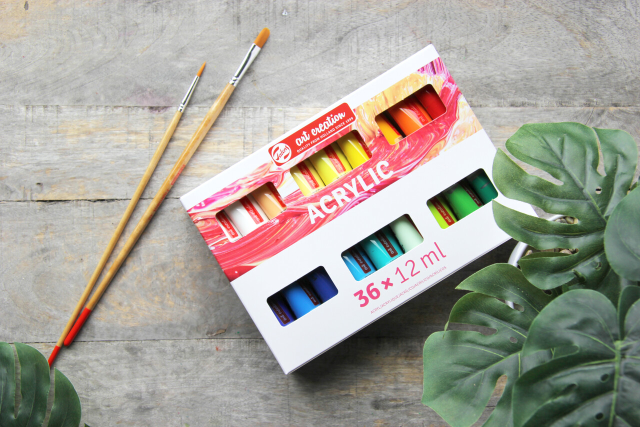 Talens Art Creation Acrylic Colour Set 36 x 12 ml - 2