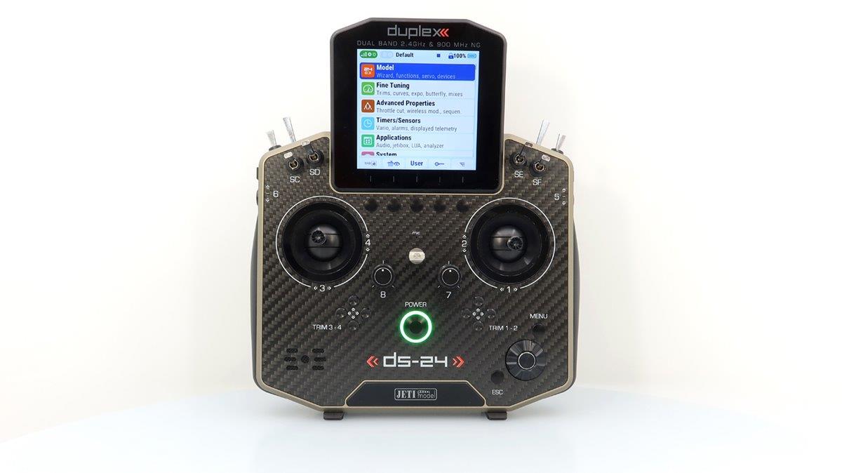 JETI Duplex DS-24 II - Carbon Line Bronze anodized - 14