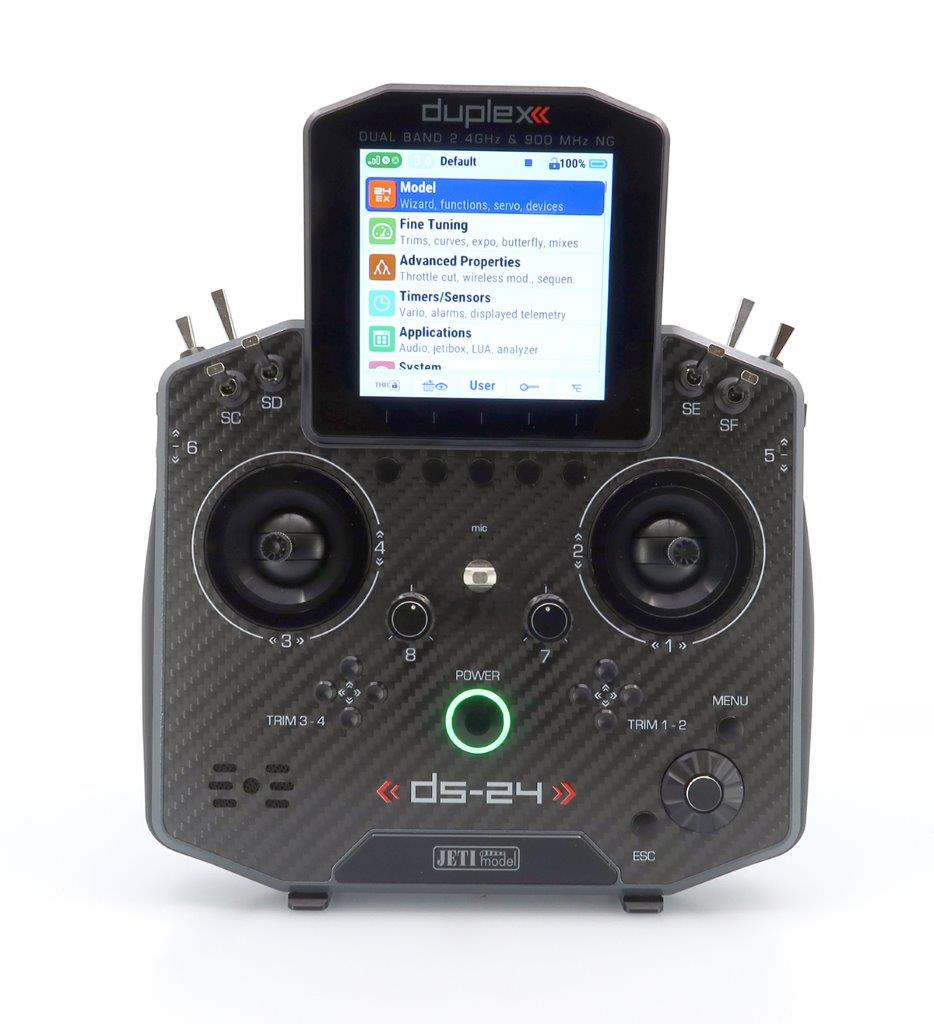 JETI Duplex DS-24 II - Carbon Line Gray lacquer - 5