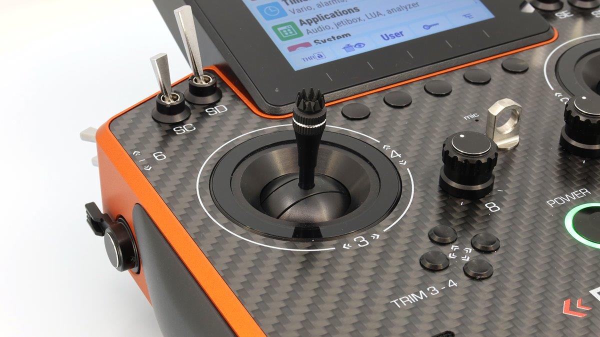 JETI Duplex DS-24 II - Carbon Line Orange anodized - 20