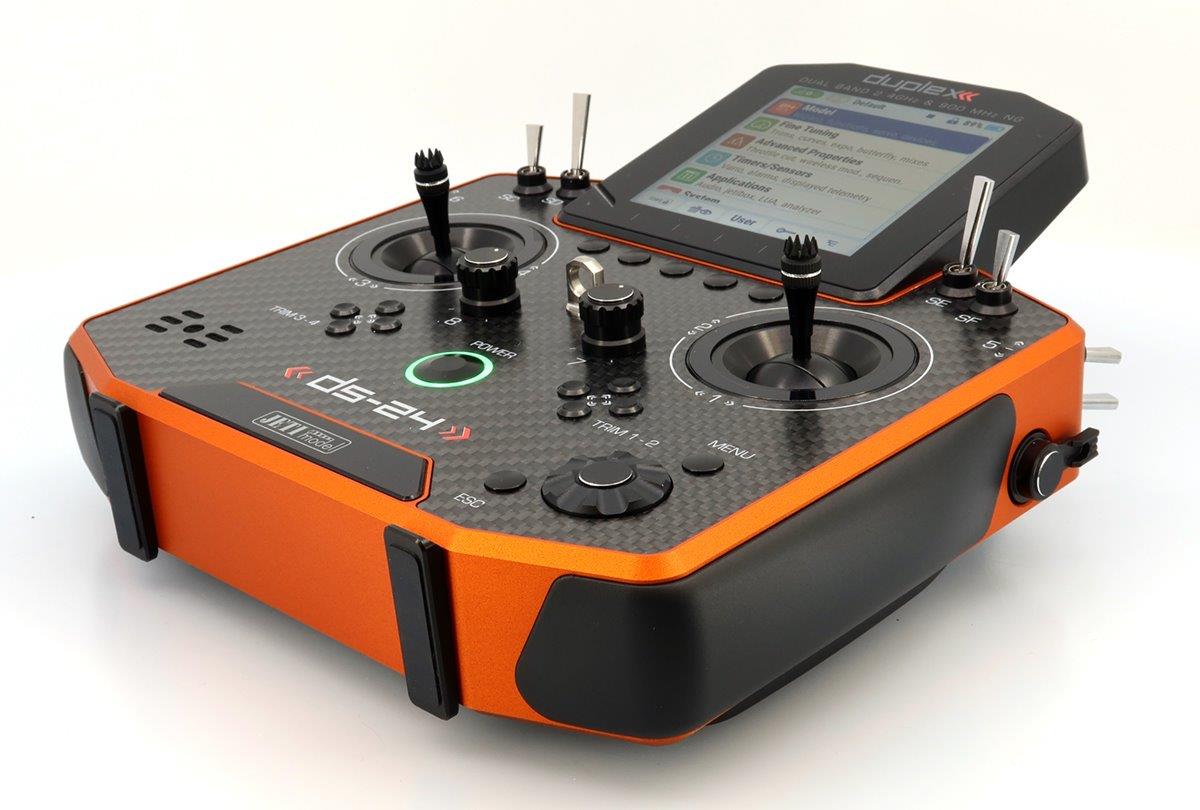 JETI Duplex DS-24 II - Carbon Line Orange anodized - 16