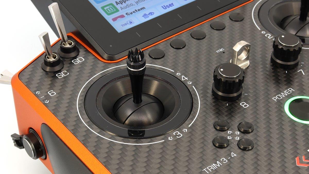 JETI Duplex DS-24 II - Carbon Line Orange anodized - 26