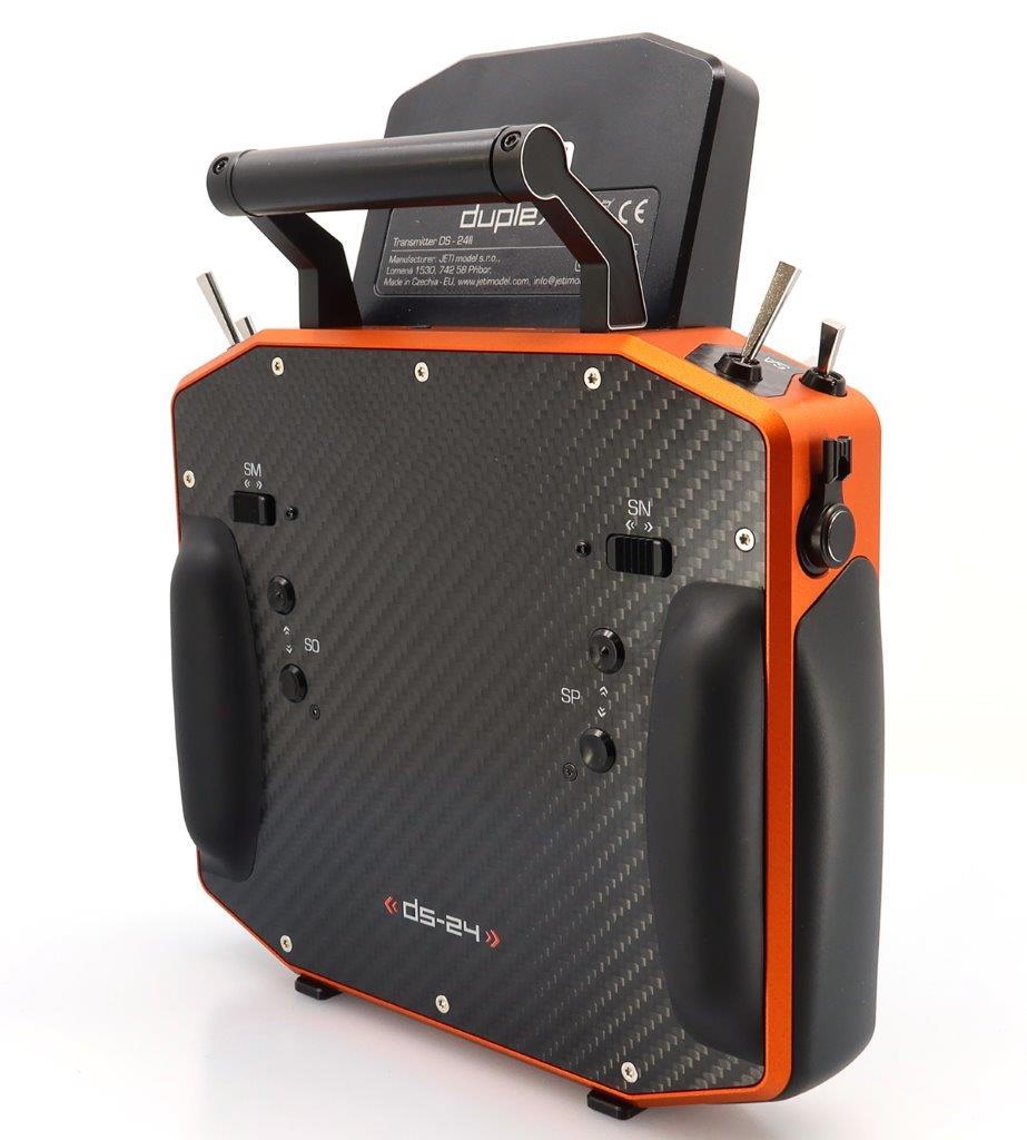JETI Duplex DS-24 II - Carbon Line Orange anodized - 5