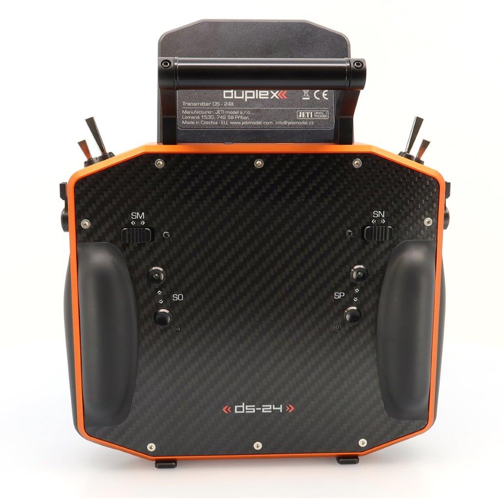 JETI Duplex DS-24 II - Carbon Line Orange anodized - 6