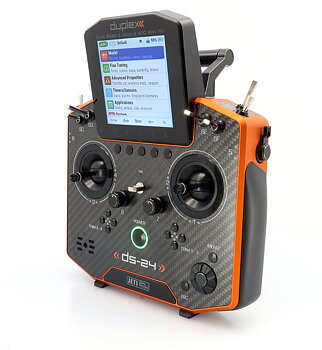 JETI Duplex DS-24 II - Carbon Line Orange anodized