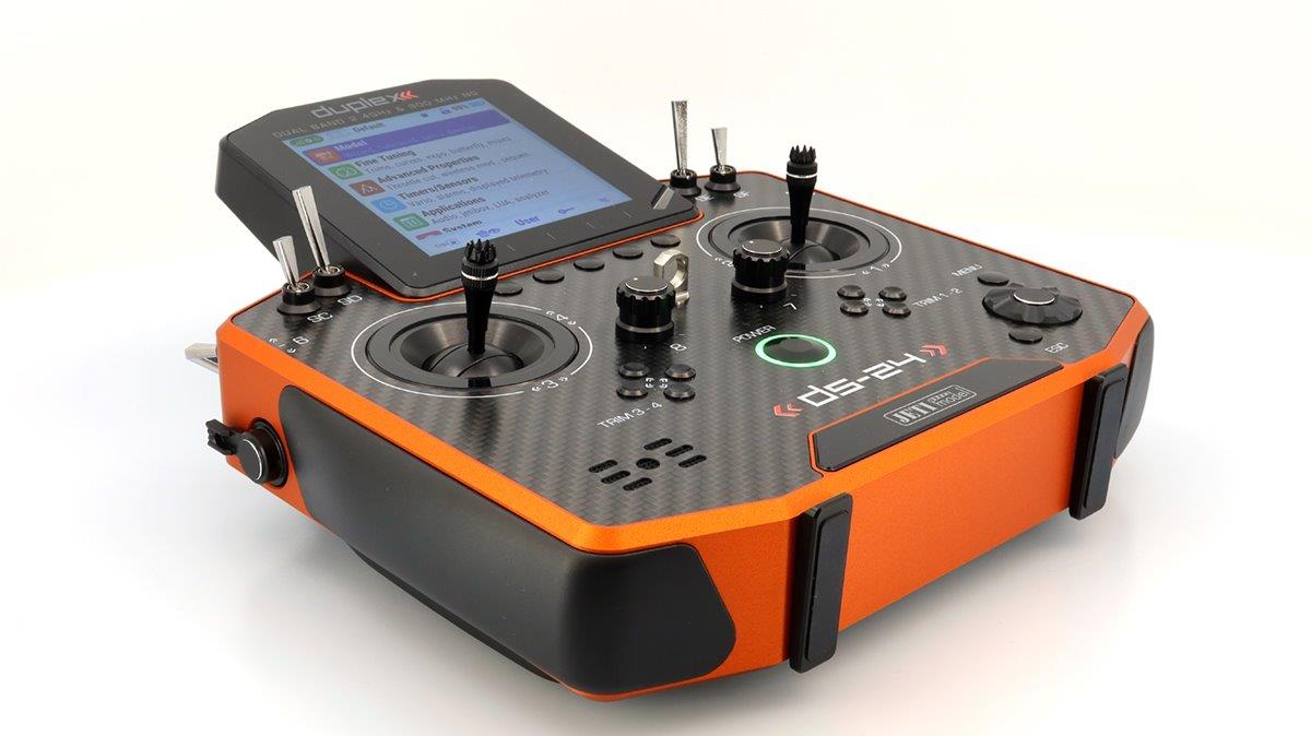 JETI Duplex DS-24 II - Carbon Line Orange anodized - 10