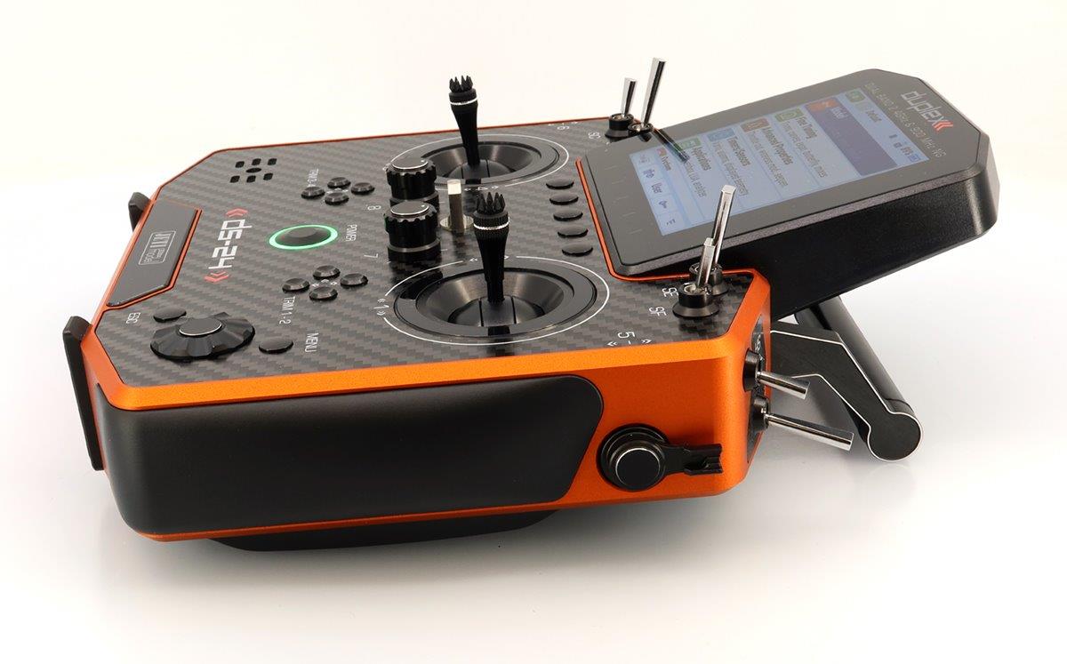 JETI Duplex DS-24 II - Carbon Line Orange anodized - 15