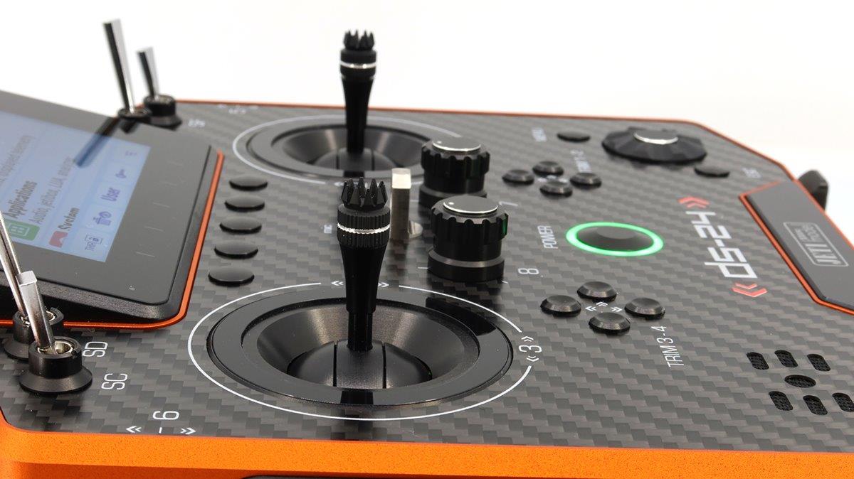 JETI Duplex DS-24 II - Carbon Line Orange anodized - 22