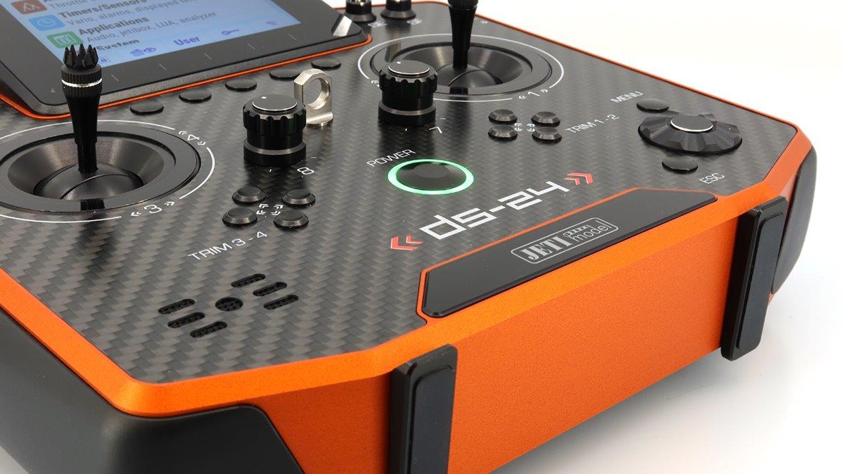 JETI Duplex DS-24 II - Carbon Line Orange anodized - 21