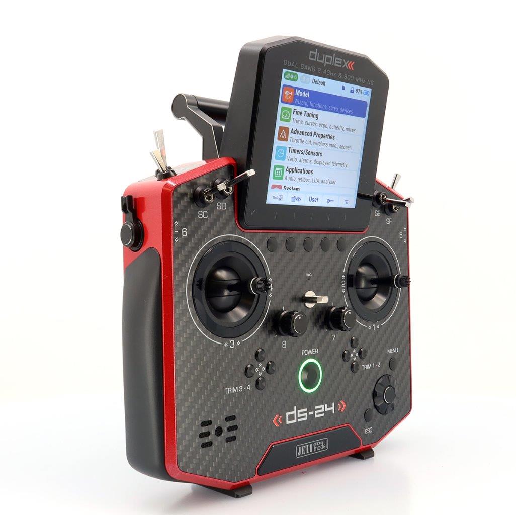 JETI Duplex DS-24 II - Carbon Line Ruby lacquer - 5