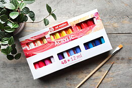 Talens Art Creation Acrylic Colour Set 48 x 12 ml