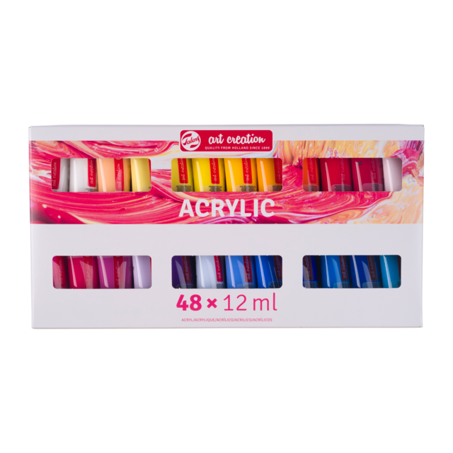 Talens Art Creation Acrylic Colour Set 48 x 12 ml - 6