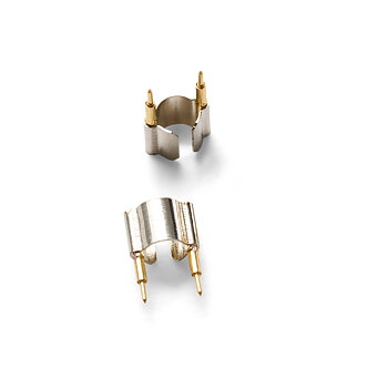 2x Dual ground spring needle 3,5mm