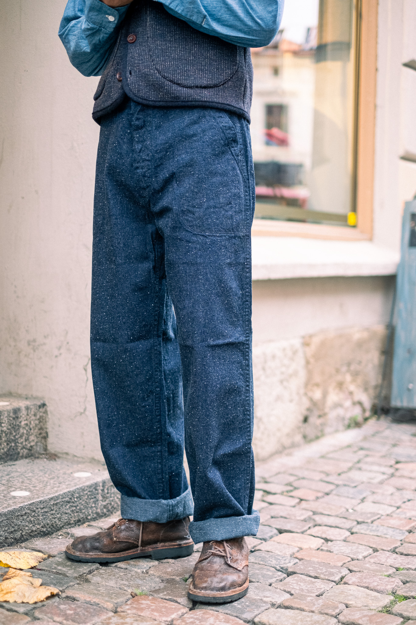 パンツ TCB jeans SEAMENS TROUSERS 30 TCB U.S.N. Seamens Trousers