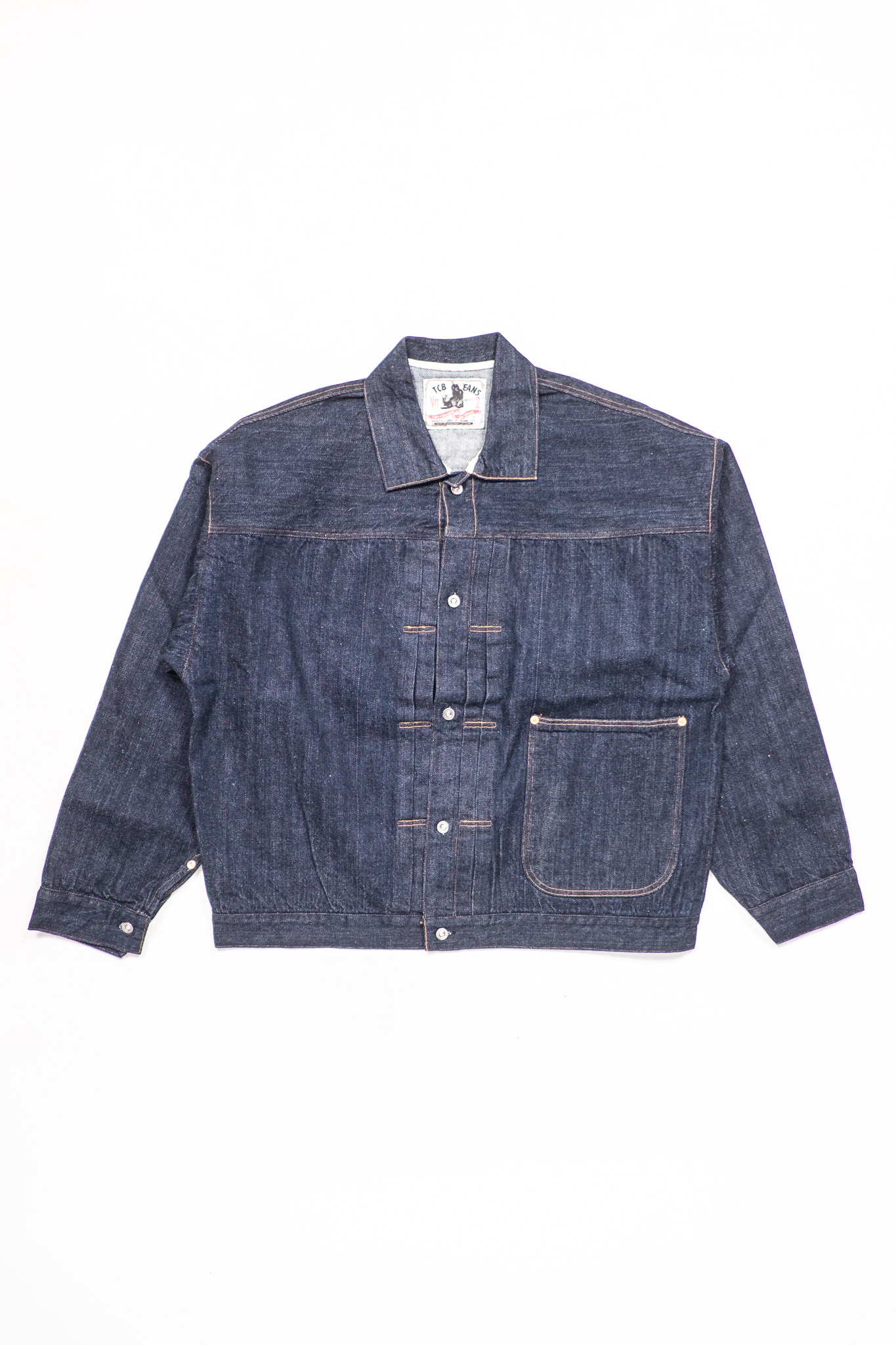 TCB jeans　 Pleated Blous 　40 Pleated Blouse and Waist Overall | TCB jeans