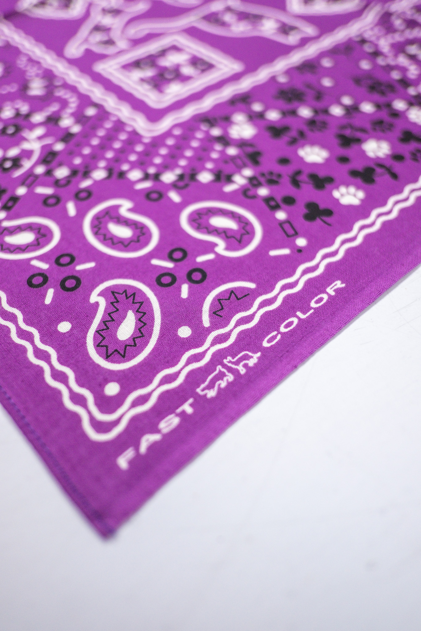 TCB Jeans - Two Cats Bandana Purple - 3