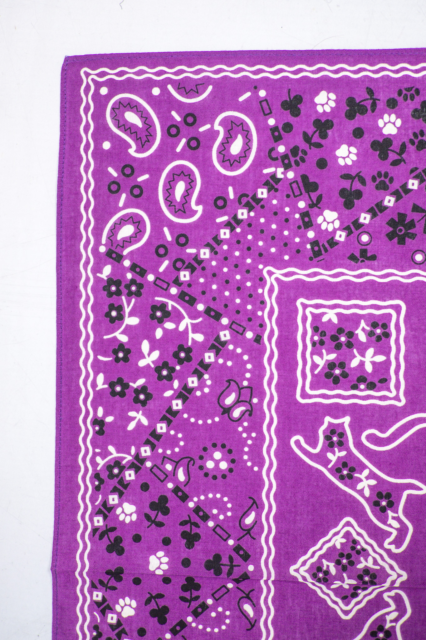 TCB Jeans - Two Cats Bandana Purple - 4