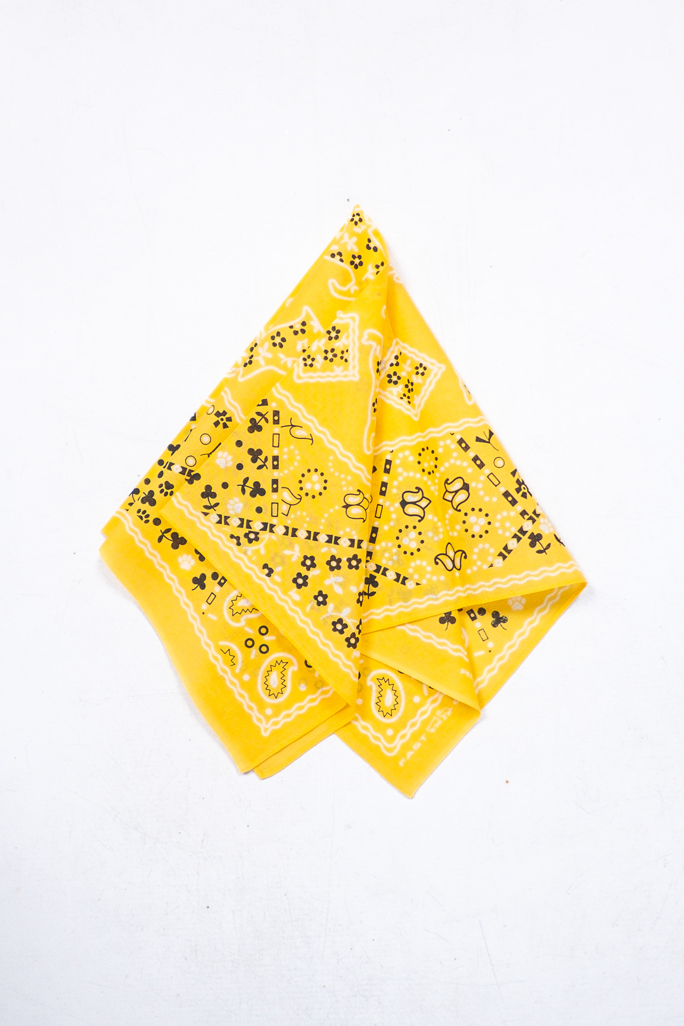 TCB Jeans - Two Cats Bandana Yellow