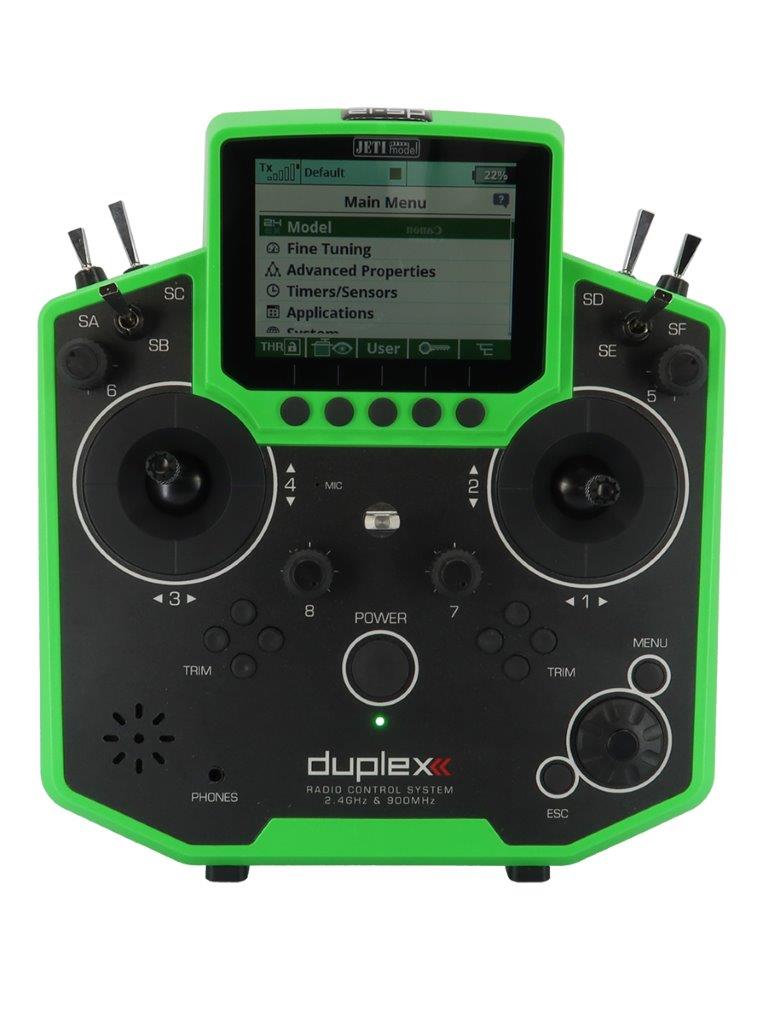 JETI Transmitter Duplex DS-12 EX Multimod Green