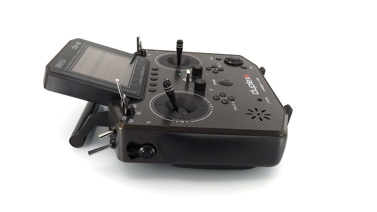 JETI Transmitter Duplex DS-16 II.- Carbon Line Black Lacquered - 4