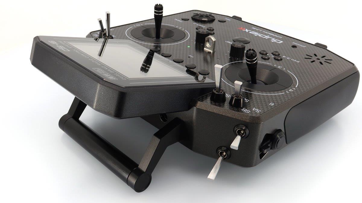 JETI Transmitter Duplex DS-16 II.- Carbon Line Black Lacquered - 11