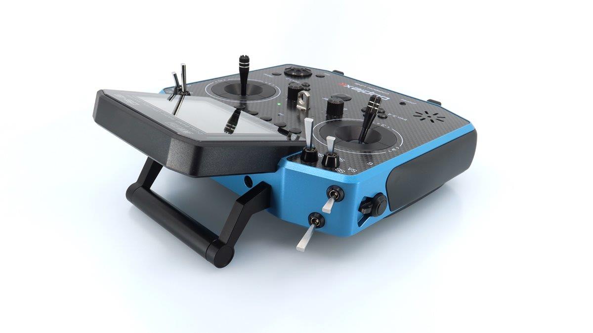 JETI Transmitter Duplex DS-16 II.- Carbon Line Blue Lacquered - 5