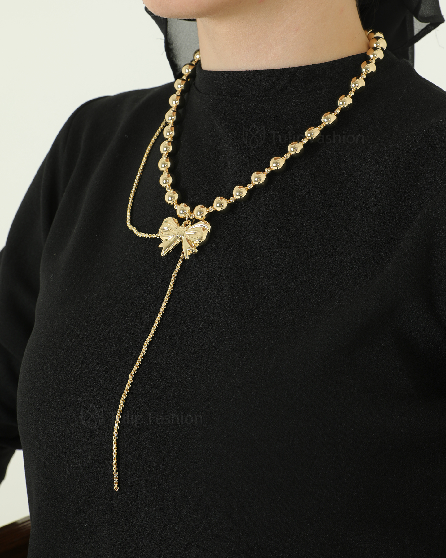 Halsband - Guld - 3