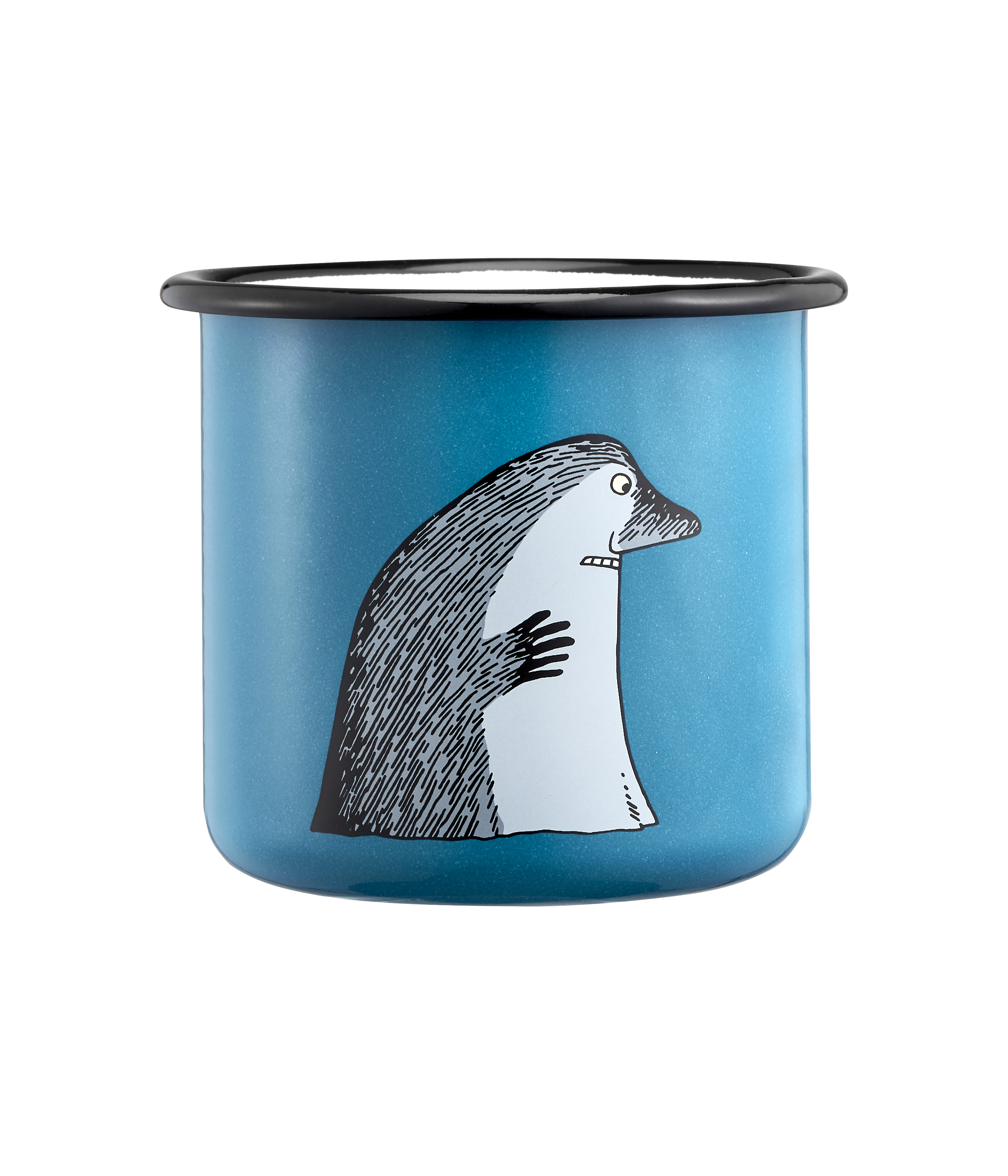 Mumin Emaljmugg 5,5 dl - Mårran - 2