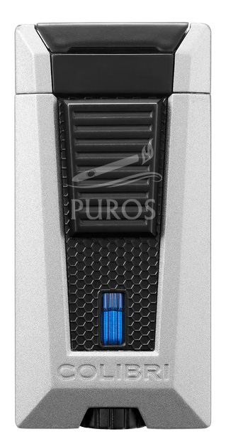 Colibri Stealth III Jet Lighter Silver