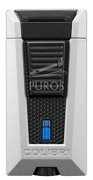 Colibri Stealth III Jet Lighter Silver