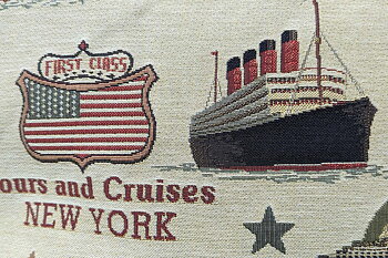 Titanic Ocean Liners pillow 40x65 cm