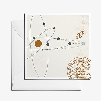 Folded card with envelope, 5-pack, Nobel Prize in Physics 2023