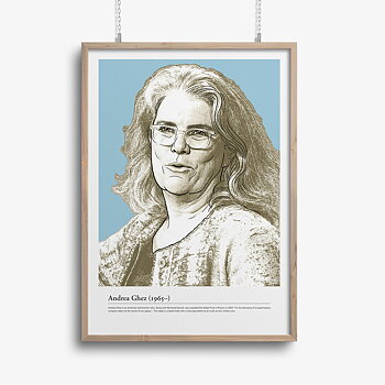 Poster, Andrea Ghez, Five of the Foremost in Physics
