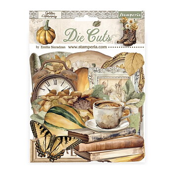 Stamperia Golden Harmony Die Cuts 