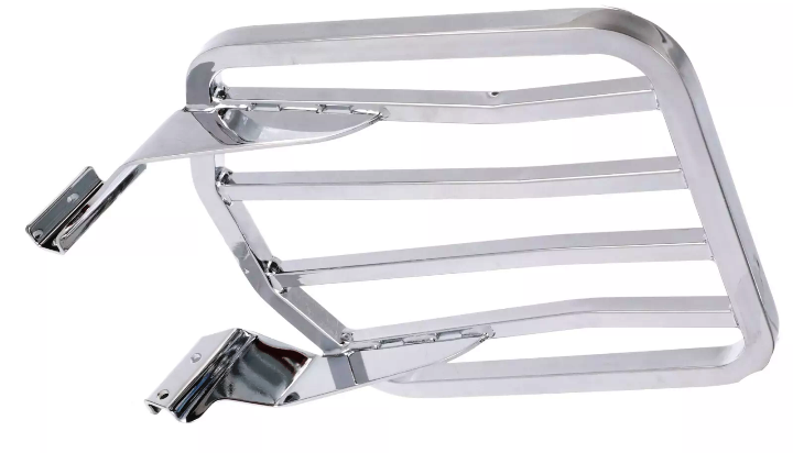 2-Up Sport Rack, Chrome - Dyna,XL,FXR