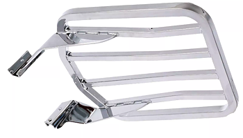 2-Up Sport Rack, Chrome - Dyna,XL,FXR