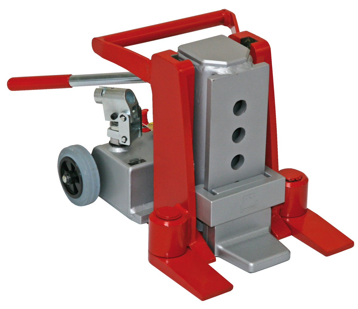 Hydraulisk domkraft JUNG JH 15 G PLUS med integrerad pumpenhet / Maxlast: 15 ton