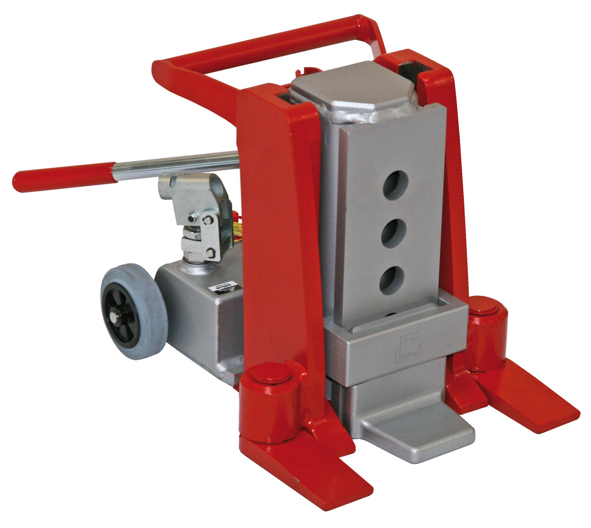 Hydraulisk domkraft JUNG JH 20 G PLUS med integrerad pumpenhet / Maxlast: 20 ton