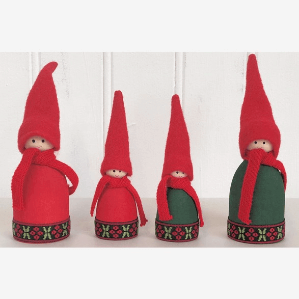Tomte Med Halsduk